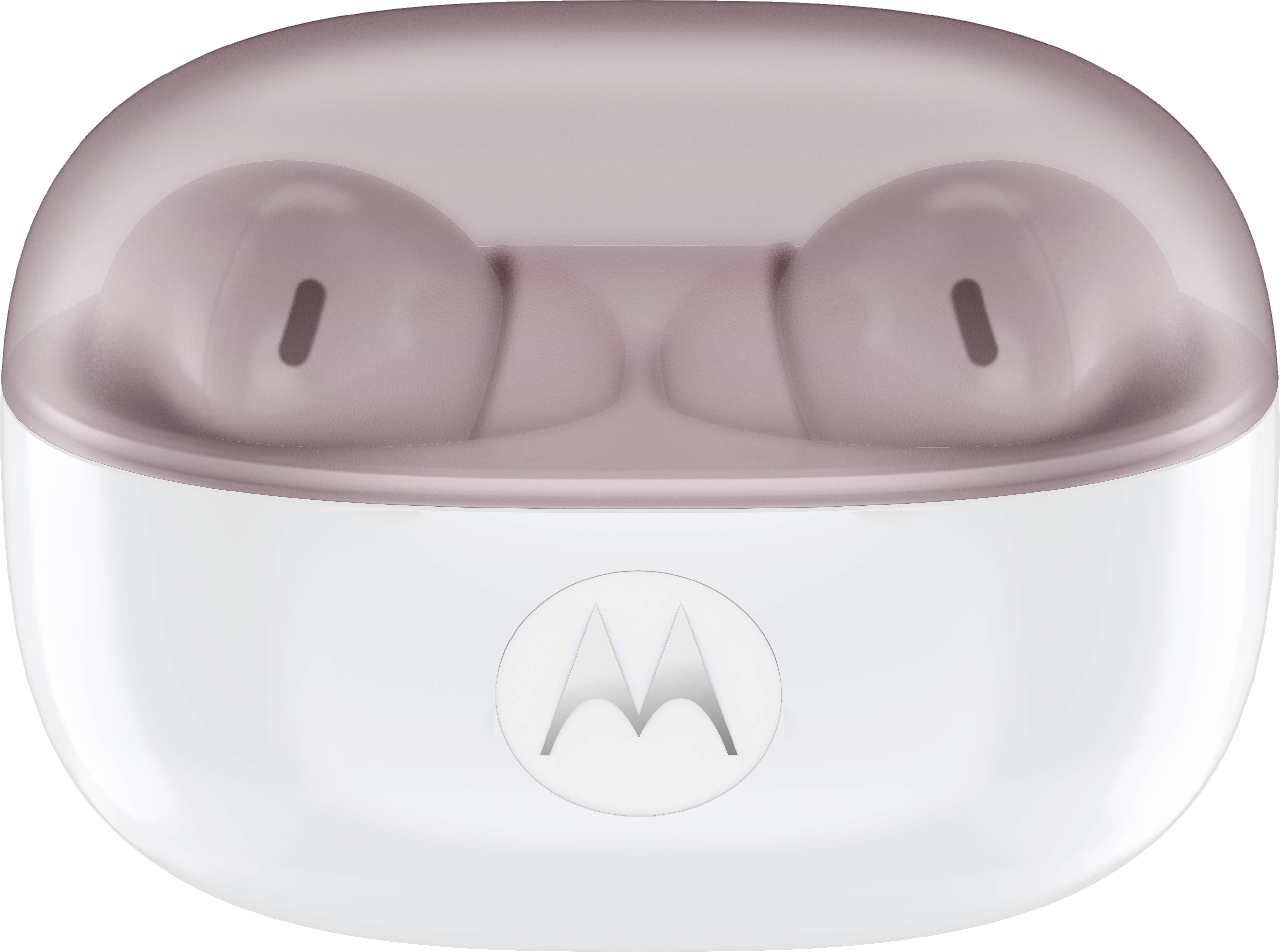Motorola moto buds 2 EarPods Bluetooth® Violett High-Resolution Audio, Mikrofon-Rauschunterdrückung Ladecase