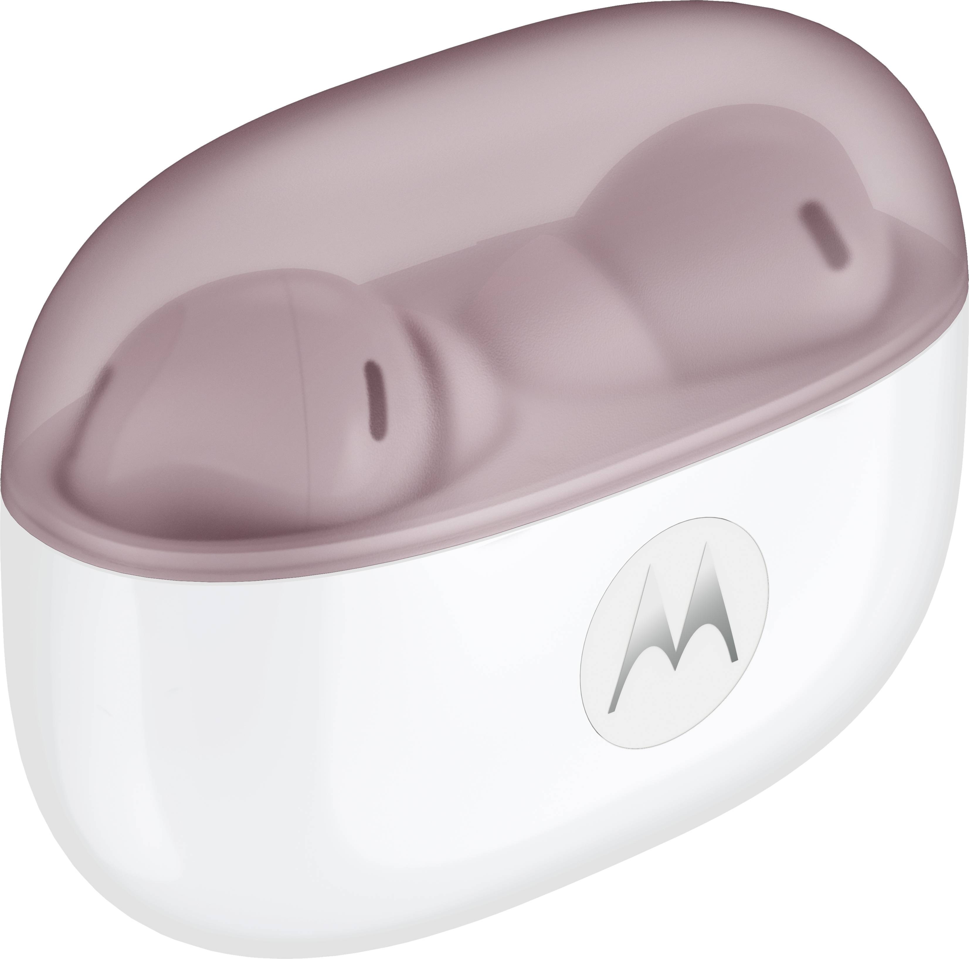 Motorola moto buds 2 EarPods Bluetooth® Violett High-Resolution Audio, Mikrofon-Rauschunterdrückung Ladecase