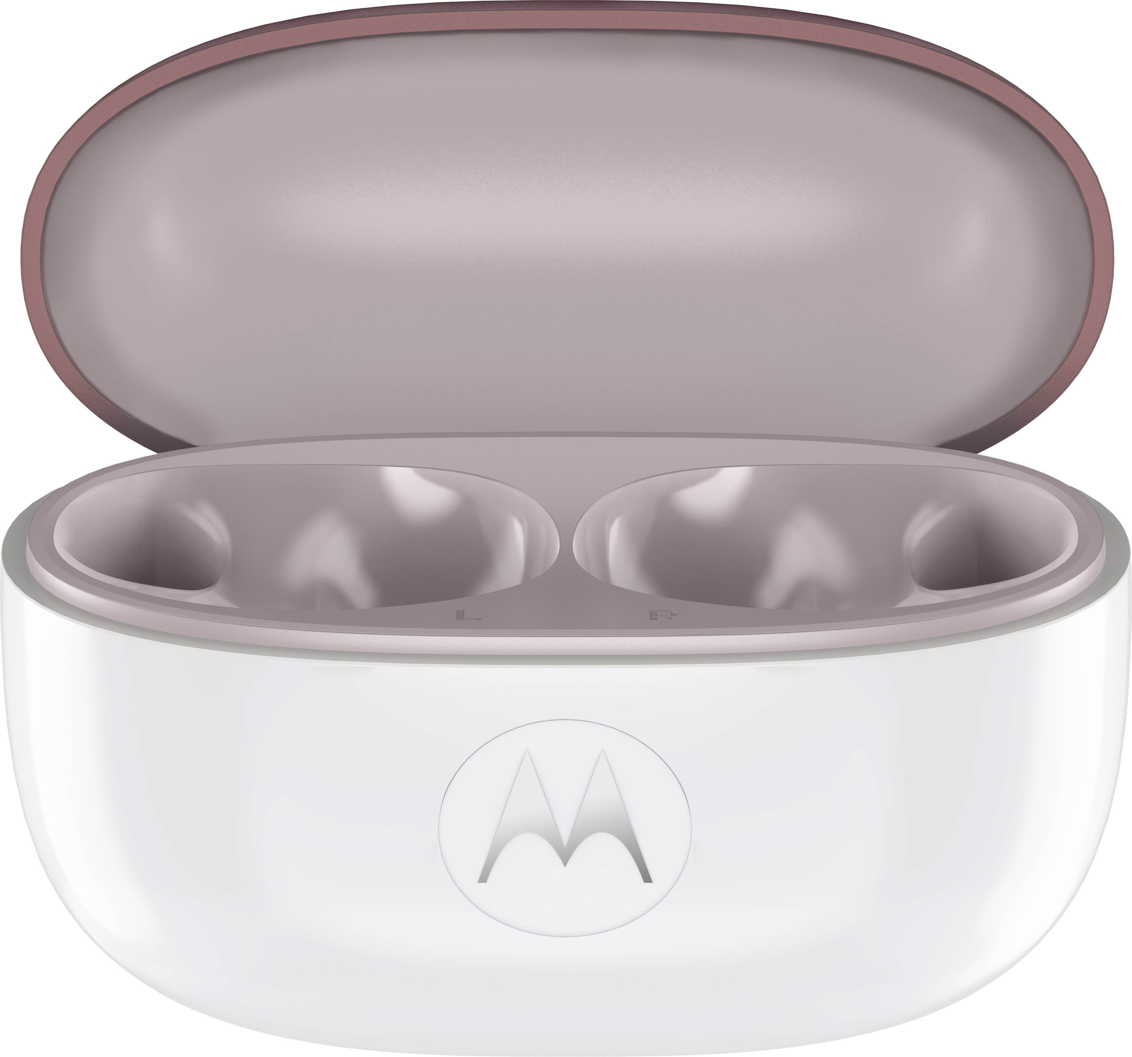Motorola moto buds 2 EarPods Bluetooth® Violett High-Resolution Audio, Mikrofon-Rauschunterdrückung Ladecase