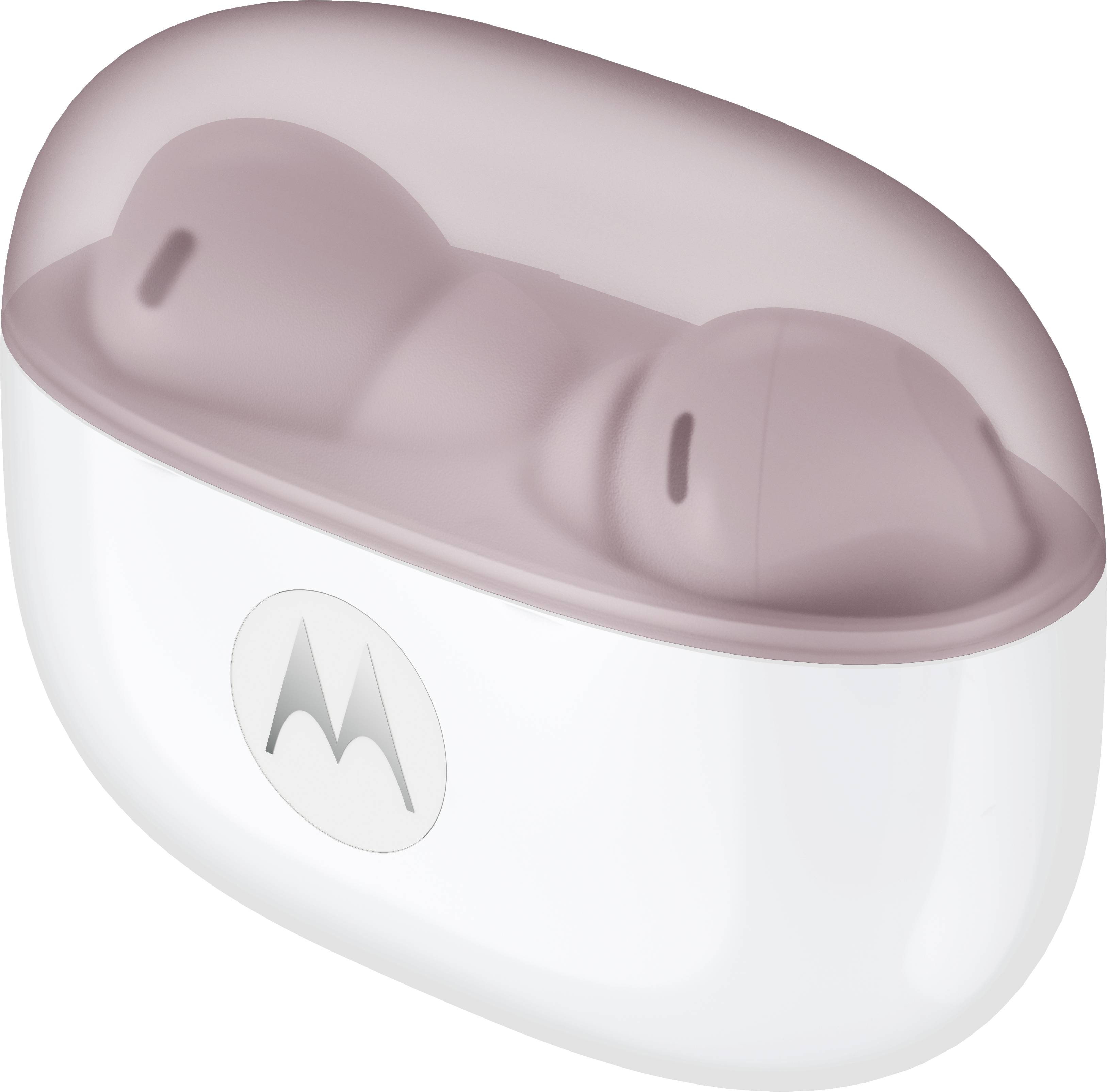 Motorola moto buds 2 EarPods Bluetooth® Violett High-Resolution Audio, Mikrofon-Rauschunterdrückung Ladecase