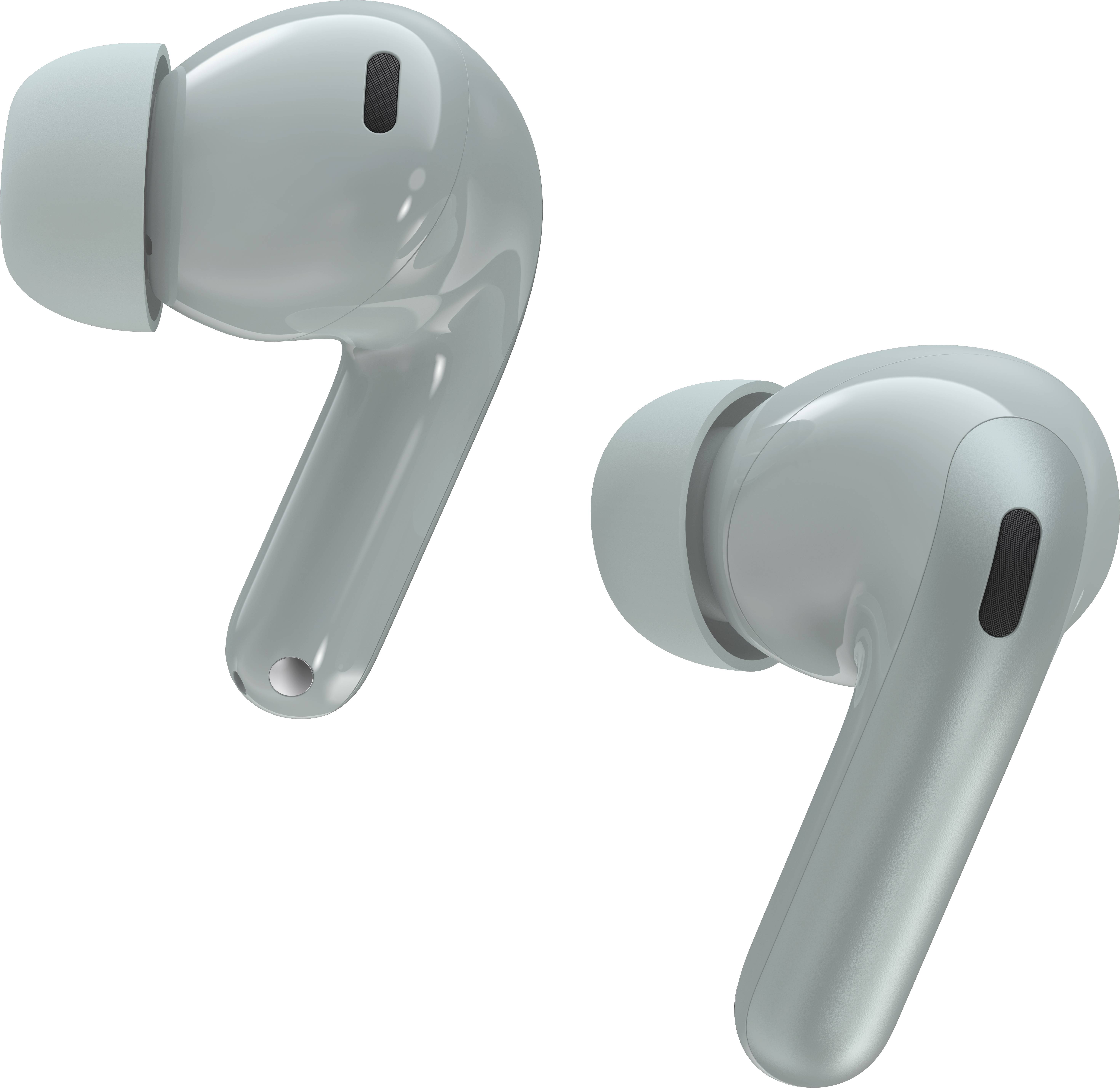 Motorola moto buds 2 EarPods Bluetooth® Grau High-Resolution Audio, Mikrofon-Rauschunterdrückung Ladecase
