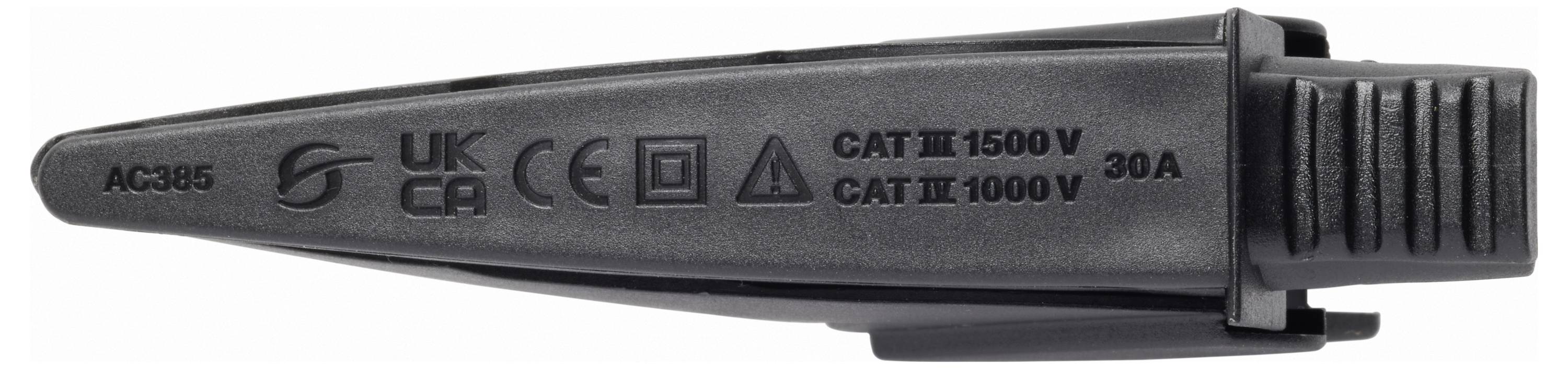 Fluke AC385 Krokodilklemmen-Set Rot, Schwarz Klemmbereich max.: 36.7mm 1 Set