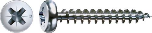 SPAX 0231010300105 Halbrundschrauben 3 mm 10 mm Kreuzschlitz Pozidriv Stahl 1000 St.