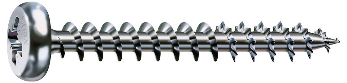 SPAX 0231010300105 Halbrundschrauben 3mm 10mm Kreuzschlitz Pozidriv Stahl 1000St.