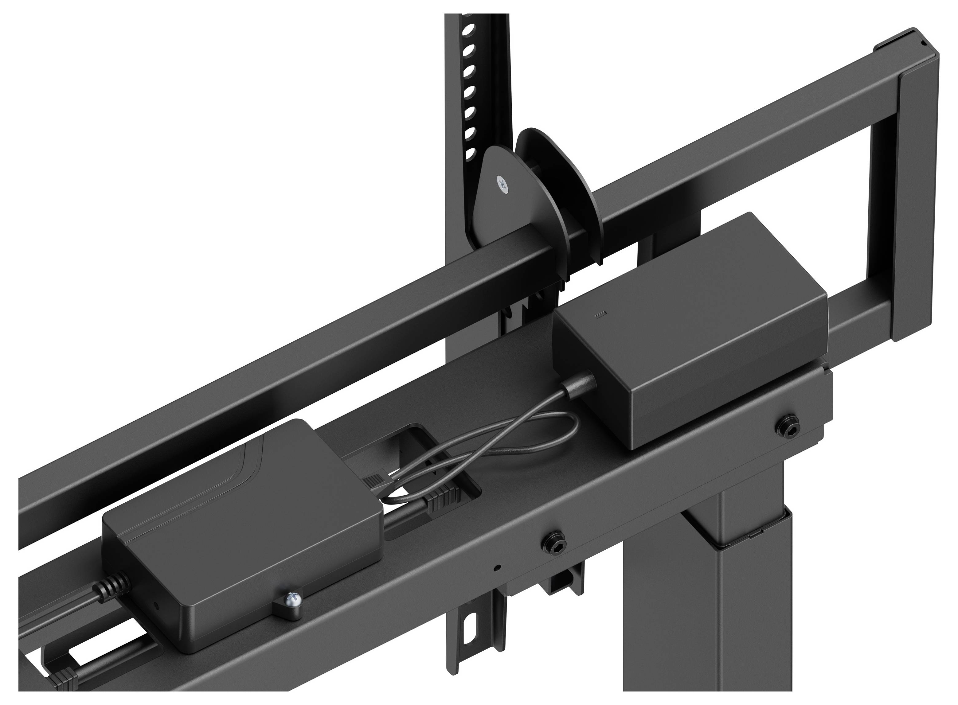 SpeaKa Professional SP-TVC-1700 TV-Rollwagen 139,7cm (55") - 254,0cm (100") Bodenständer, Neigbar, Motorisiert, Höhenverstellbar