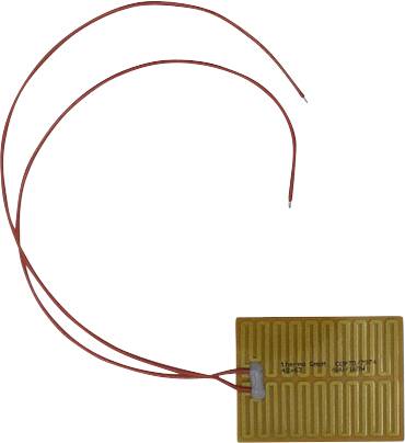 Flexible Drahtantenne, die an einer kleinen rechteckigen Leiterplatte befestigt ist.