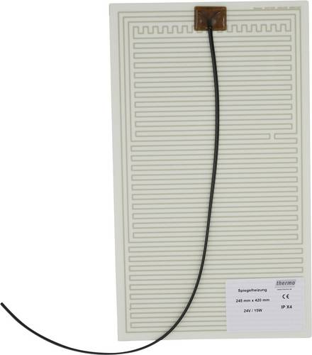 Thermo TECH Heizfolie 24 V/AC, 24 V/DC 15 W Schutzart IPX4 (L x B) 420 mm x 245 mm
