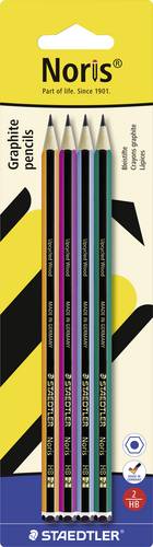 Staedtler Noris® 120 120-S BK4 Bleistiftset Bezeichnung der Härte: 2B, B, HB, H, 2H 4 St.