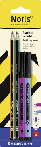 Staedtler Noris® 120 61 BK4-1 Bleistiftset Bezeichnung der Härte: 2B, B, HB, H, 2H 4 St.