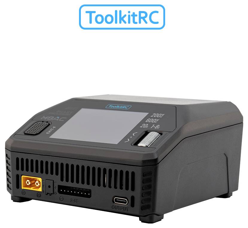 Toolkit RC RC M8AC LiPo 1-8S 20A Ladegerät 240V 20A LiPo, LiHV, LiFe, LiIon, LTO, NiMH