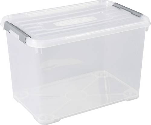 Curver 243865 Kunststoffbox HANDY geschlossen, stapelbar (B x H x T) 400 x 390 x 600 mm Transparent