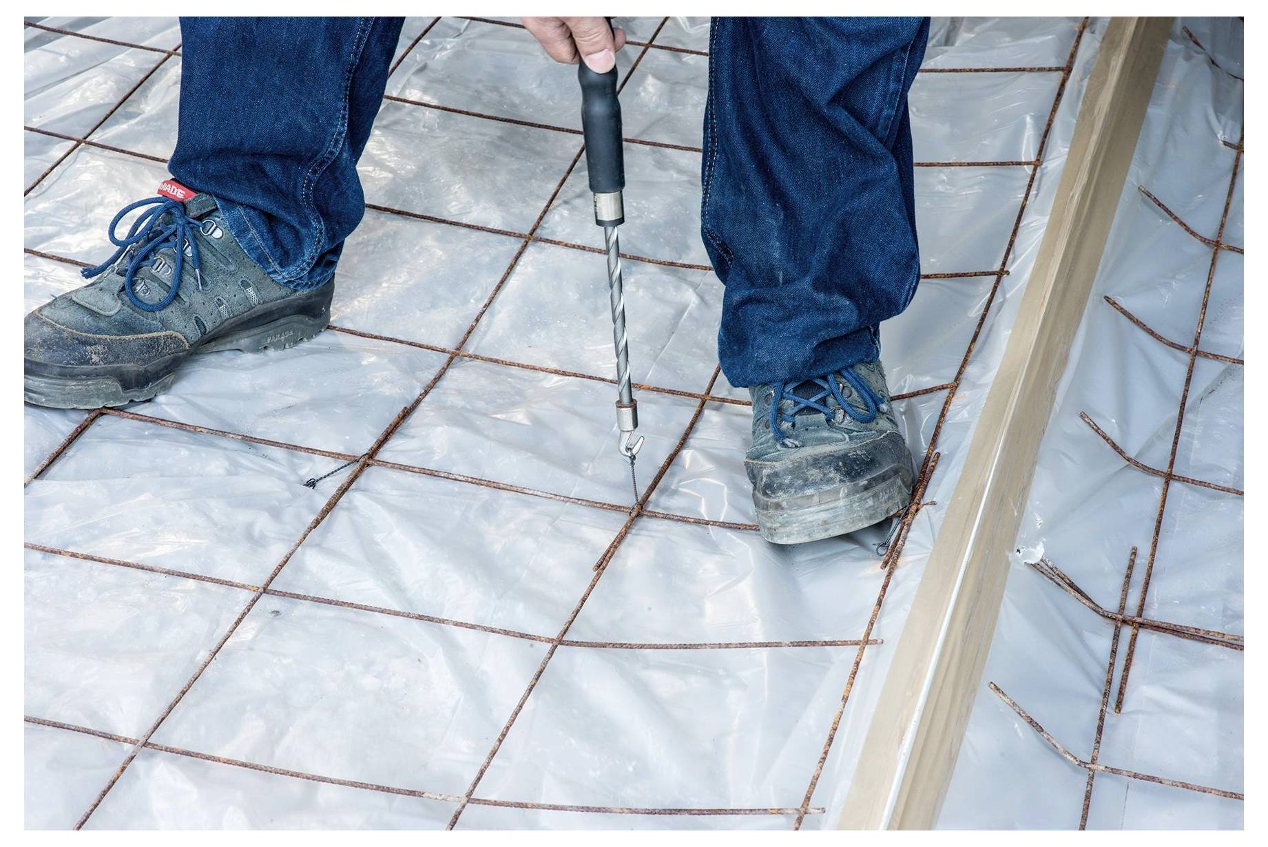 MOB 90014-200 SCHROEDER Drillapparat mit Kunststoffgriff 310mm Drillapparat