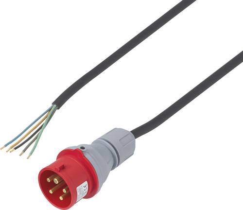 Sygonix SY-7486040 Strom Anschlusskabel Rot 3.00 m