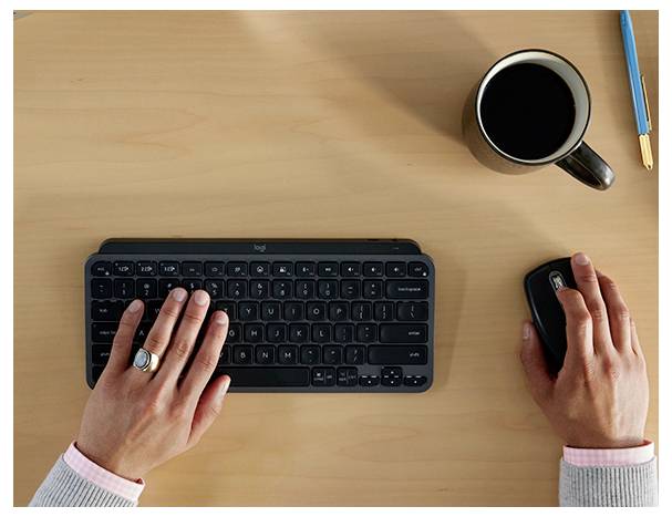 Logitech MX Anywhere 3S Maus Bluetooth® Laser Weiß 6 Tasten 8000 dpi
