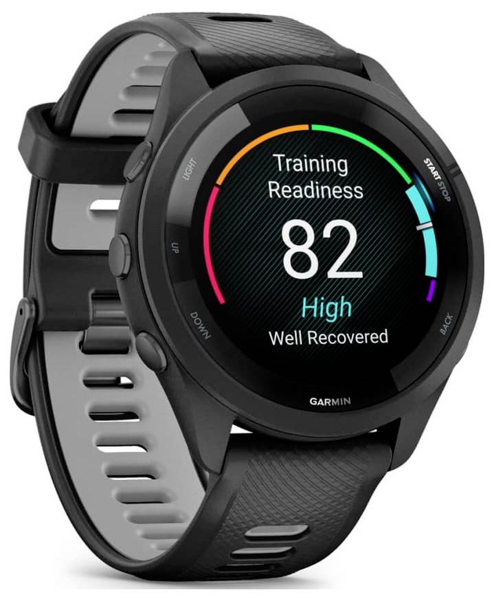 Garmin Forerunner® 265 Sportuhr Schwarz, Grau
