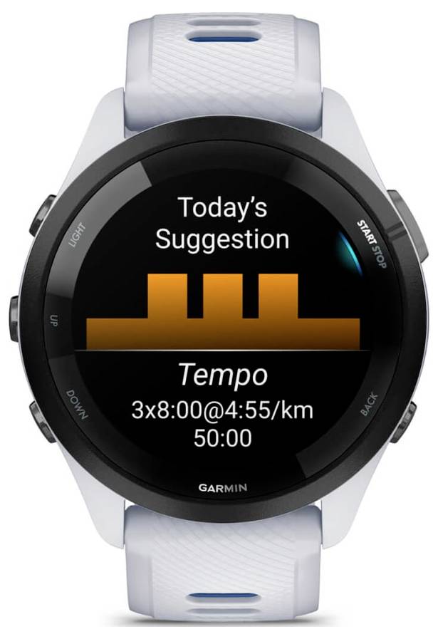 Garmin-Uhrdisplay mit 
