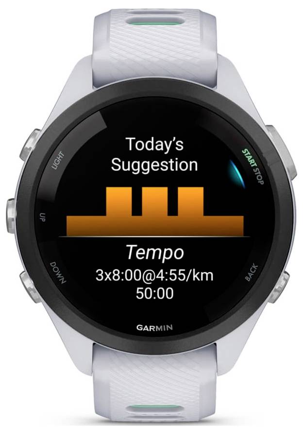 Garmin-Smartwatch-Display zeigt ein 