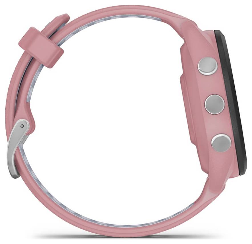 Garmin-Smartwatch zeigt "Training Readiness" 82 an, beschriftet mit "Hoch" und "Gut erholt", auf einem schwarzen Sportarmband.
