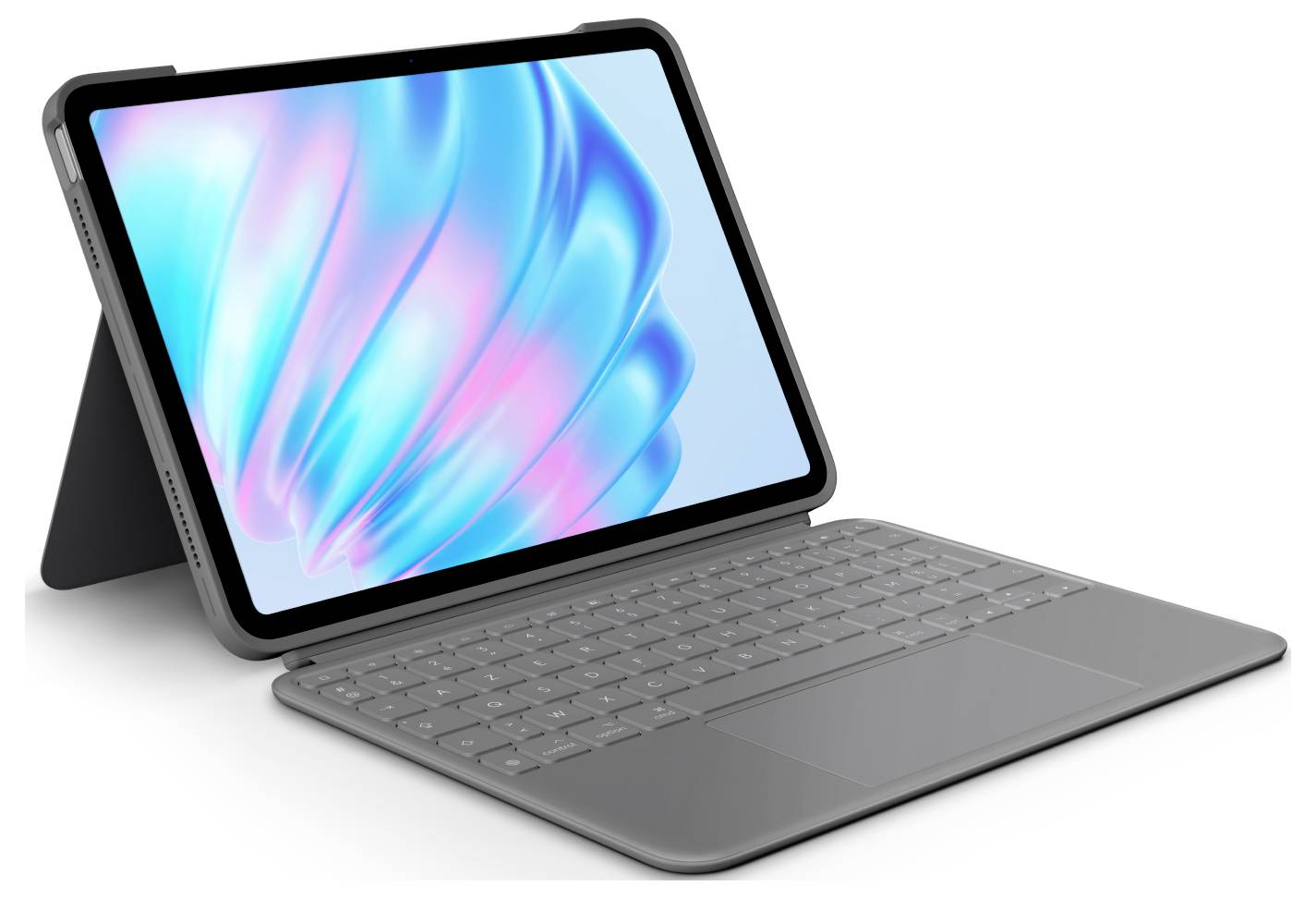 Logitech Combo Touch Tablet-Tastatur mit Hülle Apple iPad Air 11-inch (M2) 27,9cm (11") Grau