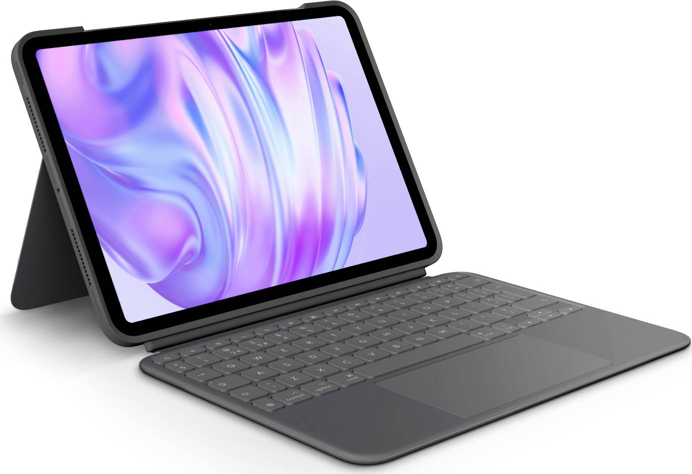 Logitech Combo Touch Tablet-Tastatur mit Hülle Apple iPad Pro 11-inch (M4) 27,9cm (11") Graphit