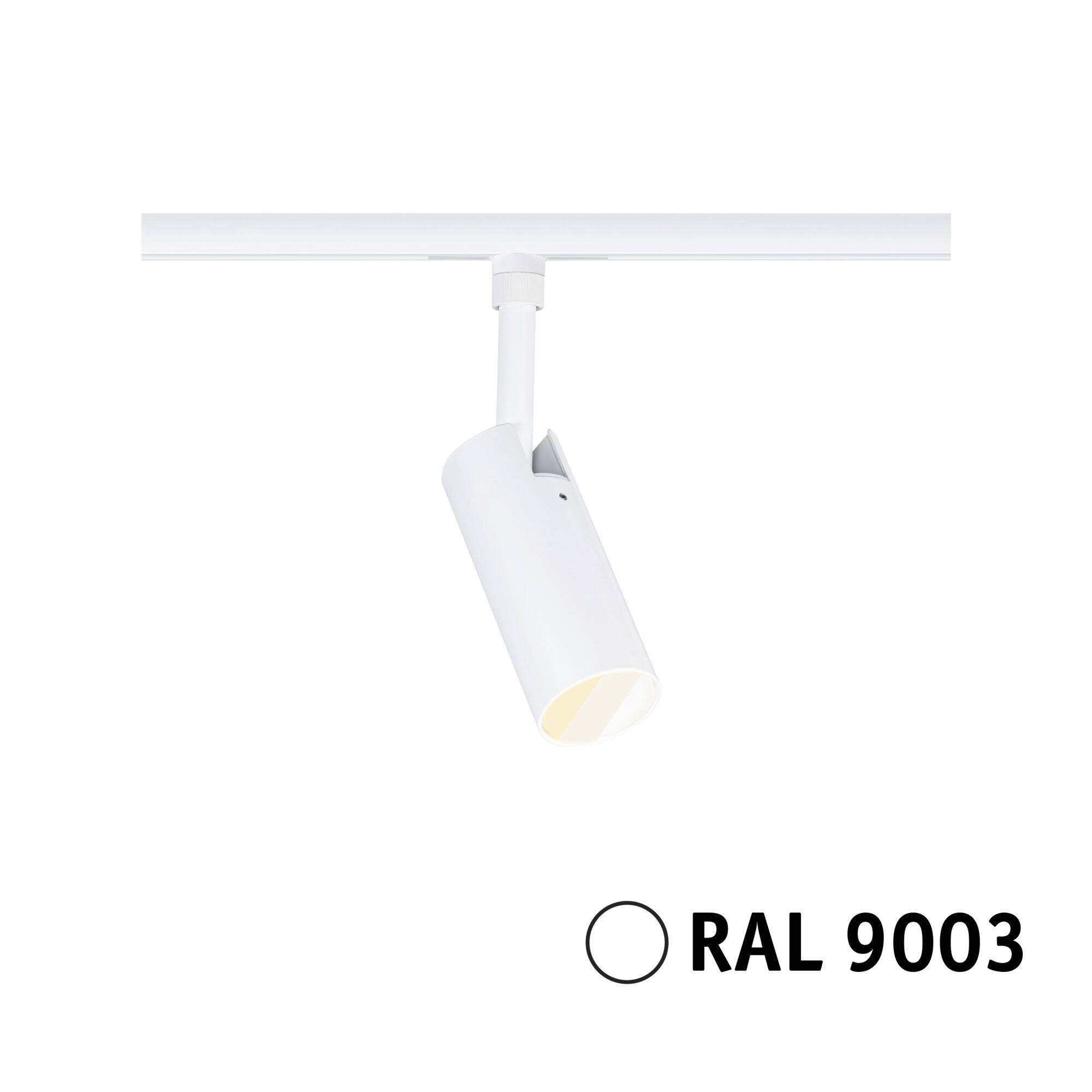 Paulmann Tubo Hochvolt-Schienensystem-Leuchte URail 4W Signal-Weiß