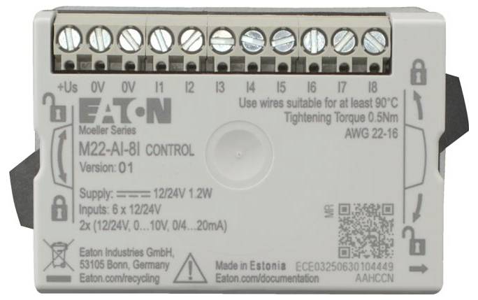 Eaton M22-AI-8I EP-401626 RMQ -Titan Advanced Indicator Display
