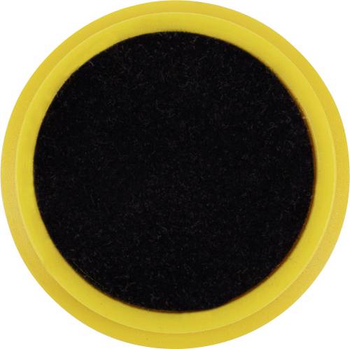 Magnetoplan Magnet Basic Serie (Ø) 38 mm rund Gelb 10 St. 1863802
