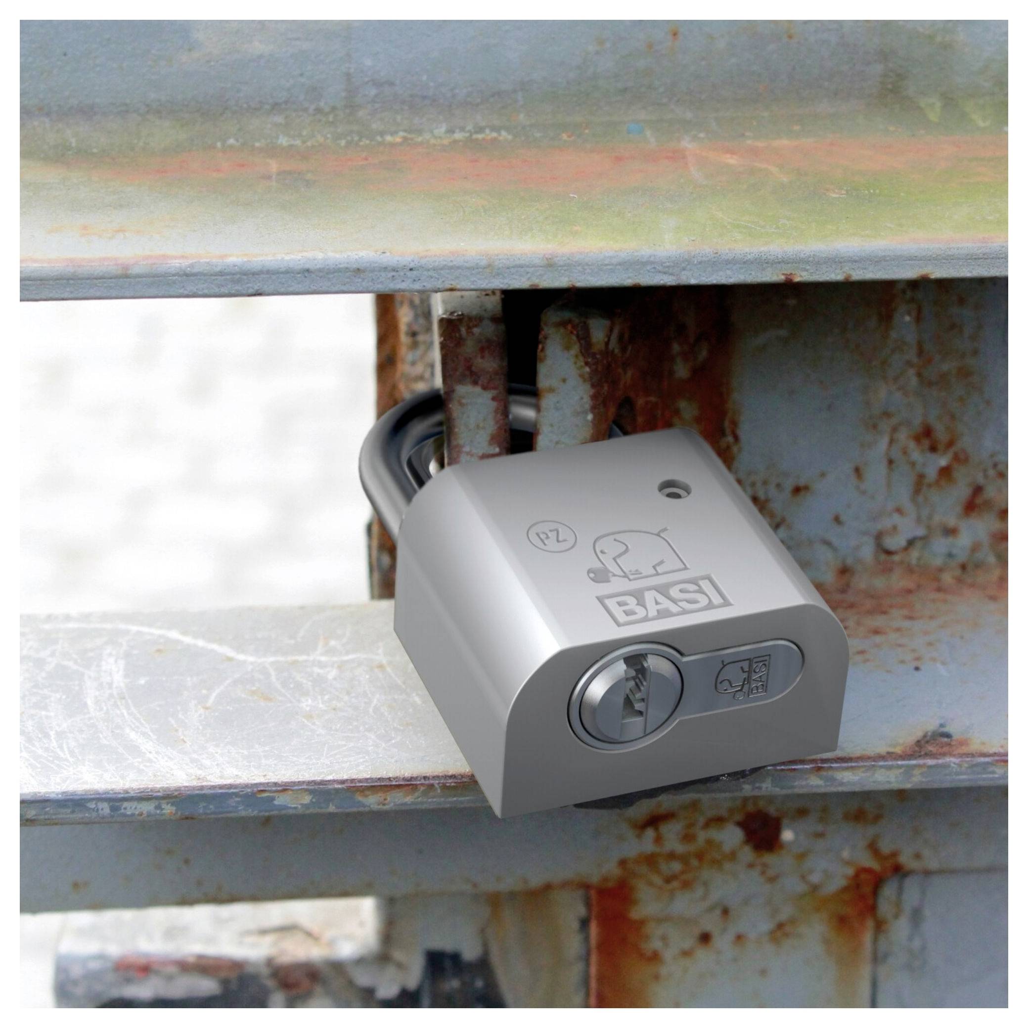 Basi PZ5090-0020 Vorhängeschloss 50mm Vernickelt