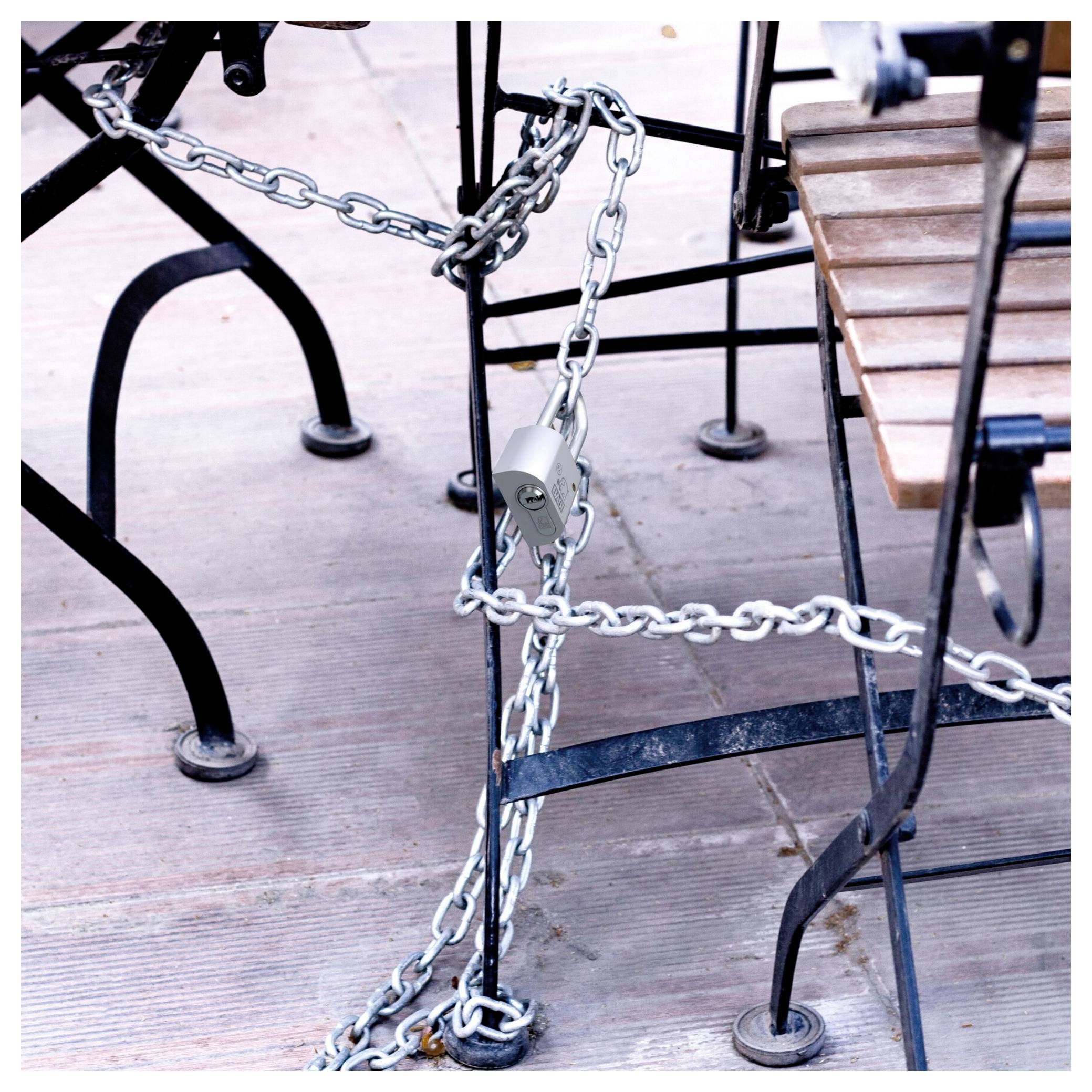 Basi PZ5090-0021 Vorhängeschloss 50mm Vernickelt