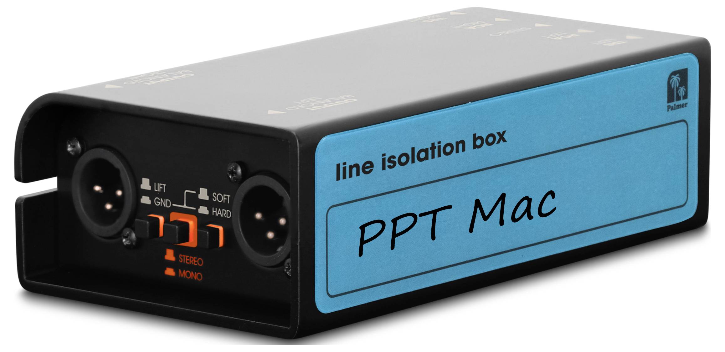 Schwarze Isolierbox „PPT Mac