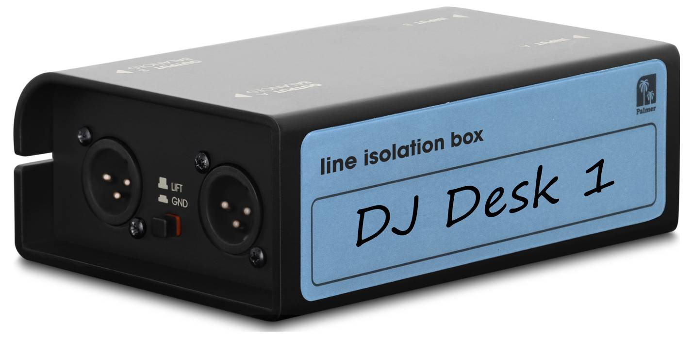 Palmer Audio RIVER kyll Line-Isolatoren