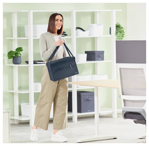 Leitz Gürteltasche Desk Sharing Passend für maximal: 35,6cm (14") Grau