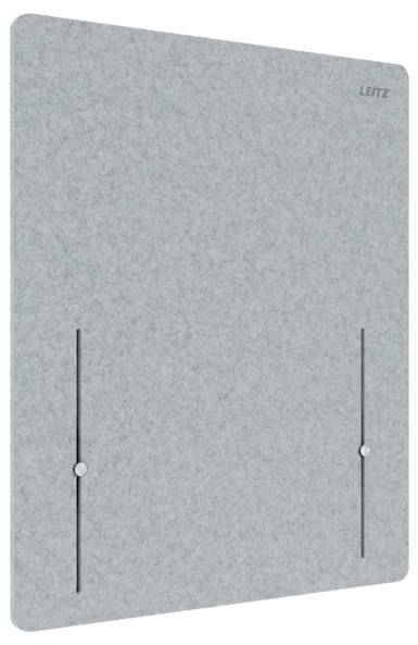 Leitz 61220085 Tischtrennwand Polyester Grau