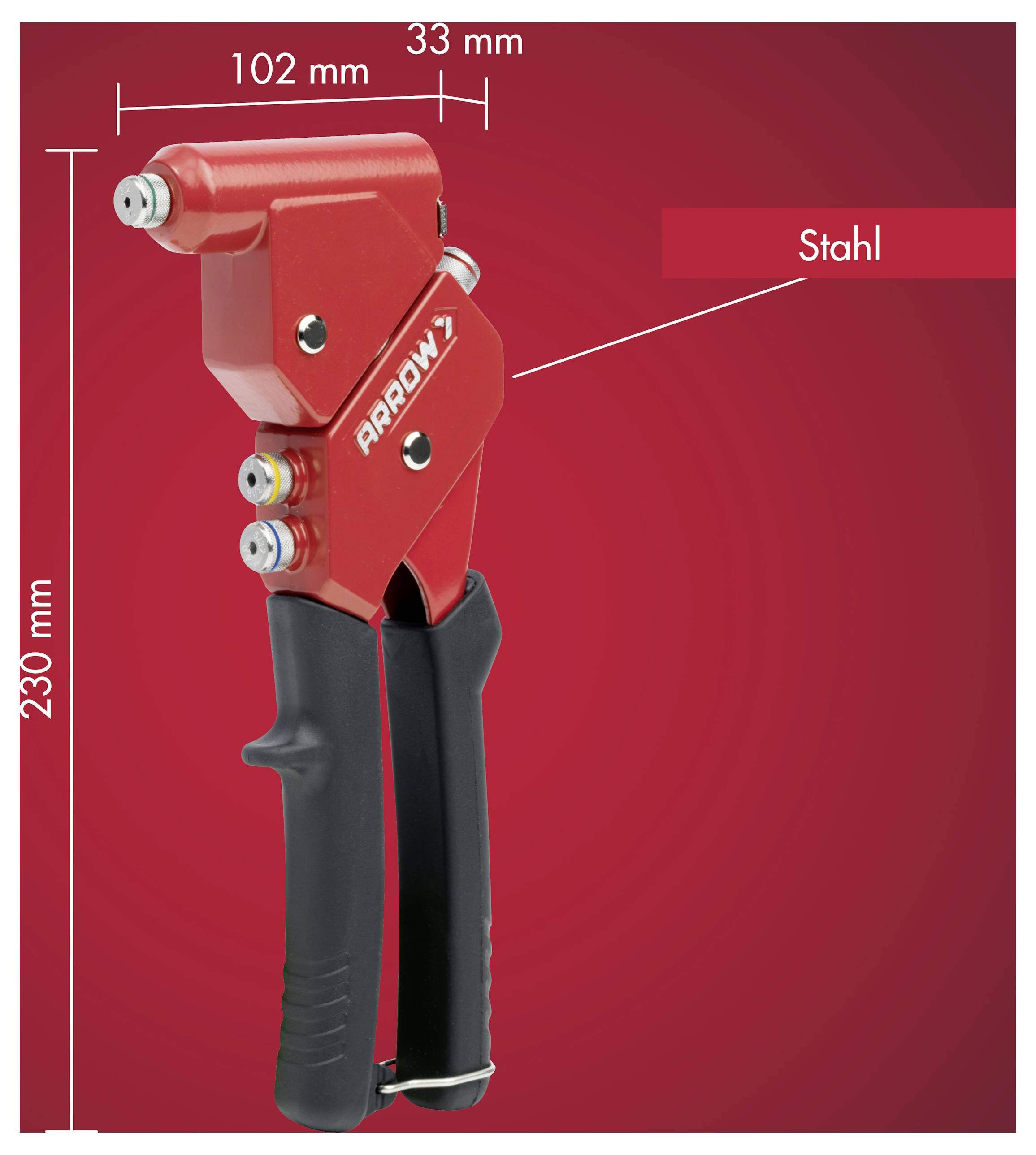 Arrow Tool Group 187004 Blindnietzange 1St.