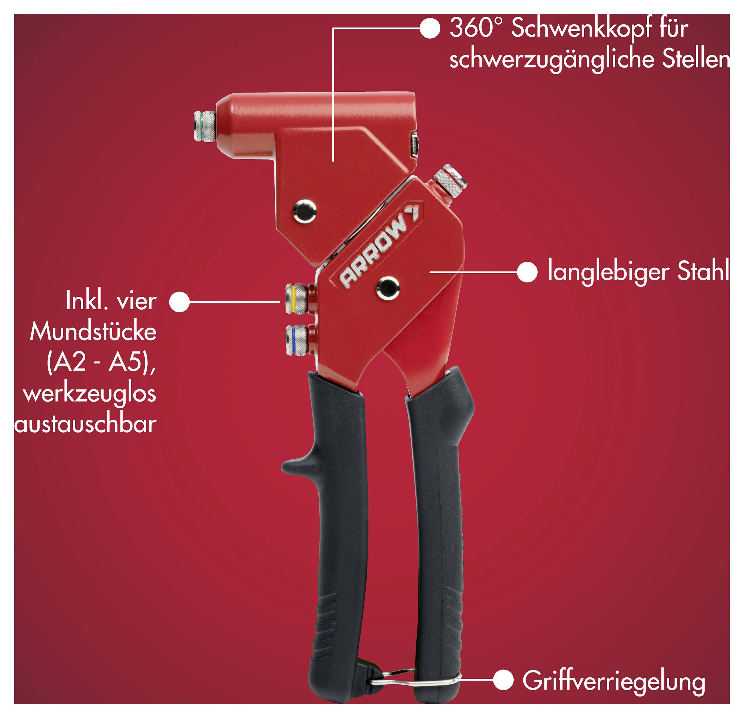 Arrow Tool Group 819226 Blindnietzange 1St.