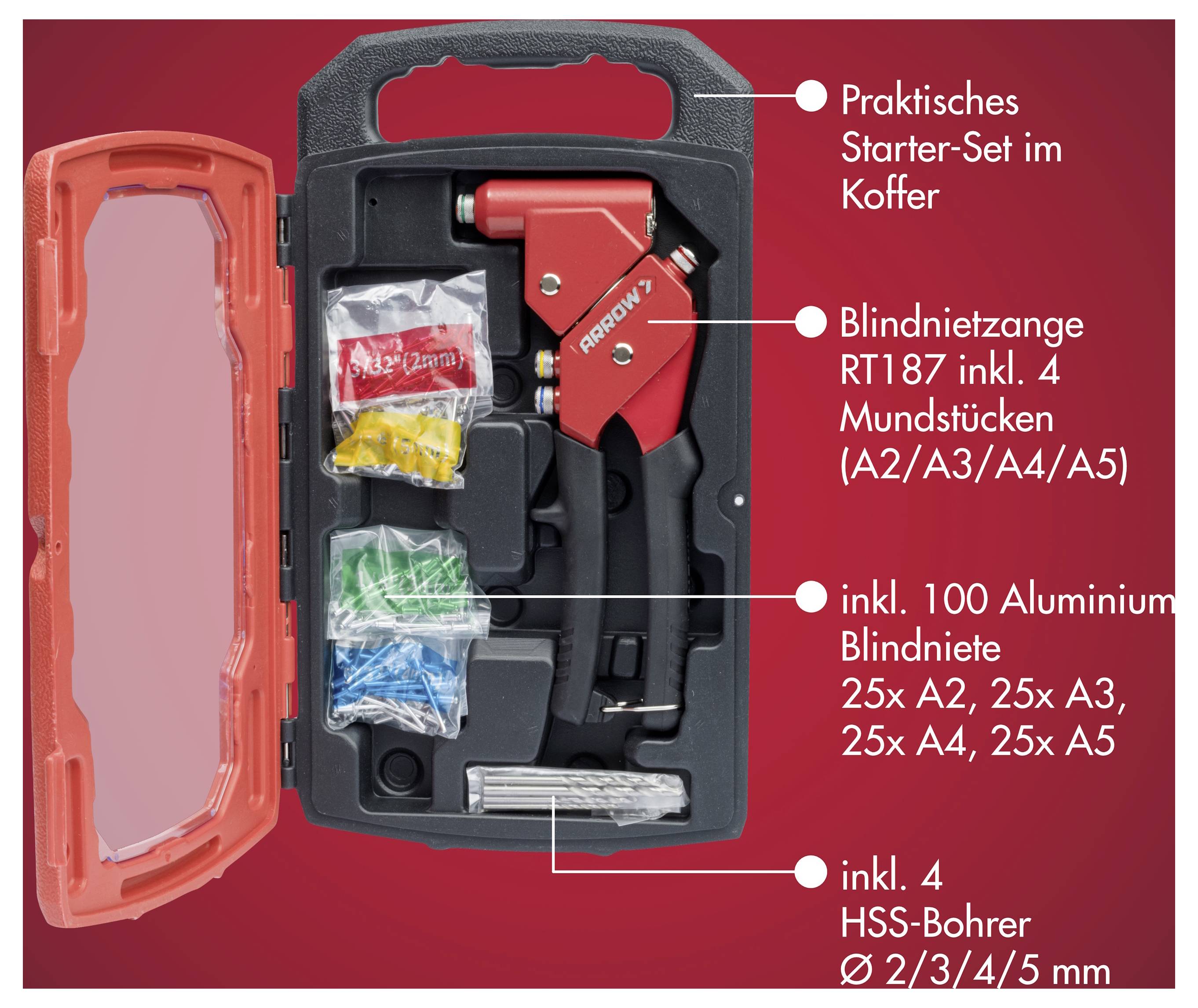 Arrow Tool Group 819226 Blindnietzange 1St.
