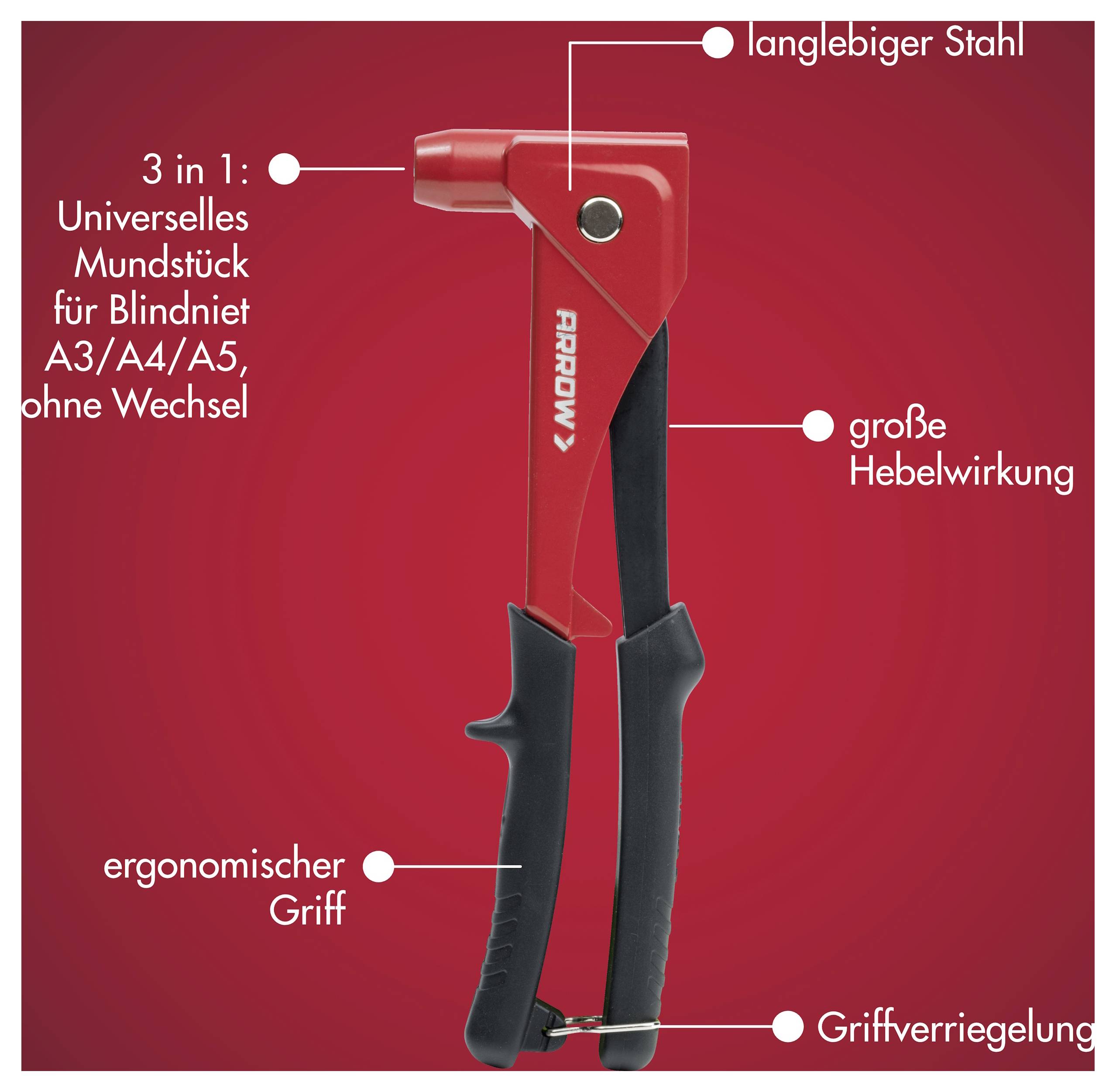 Arrow Tool Group 819219 Blindnietzange 1St.