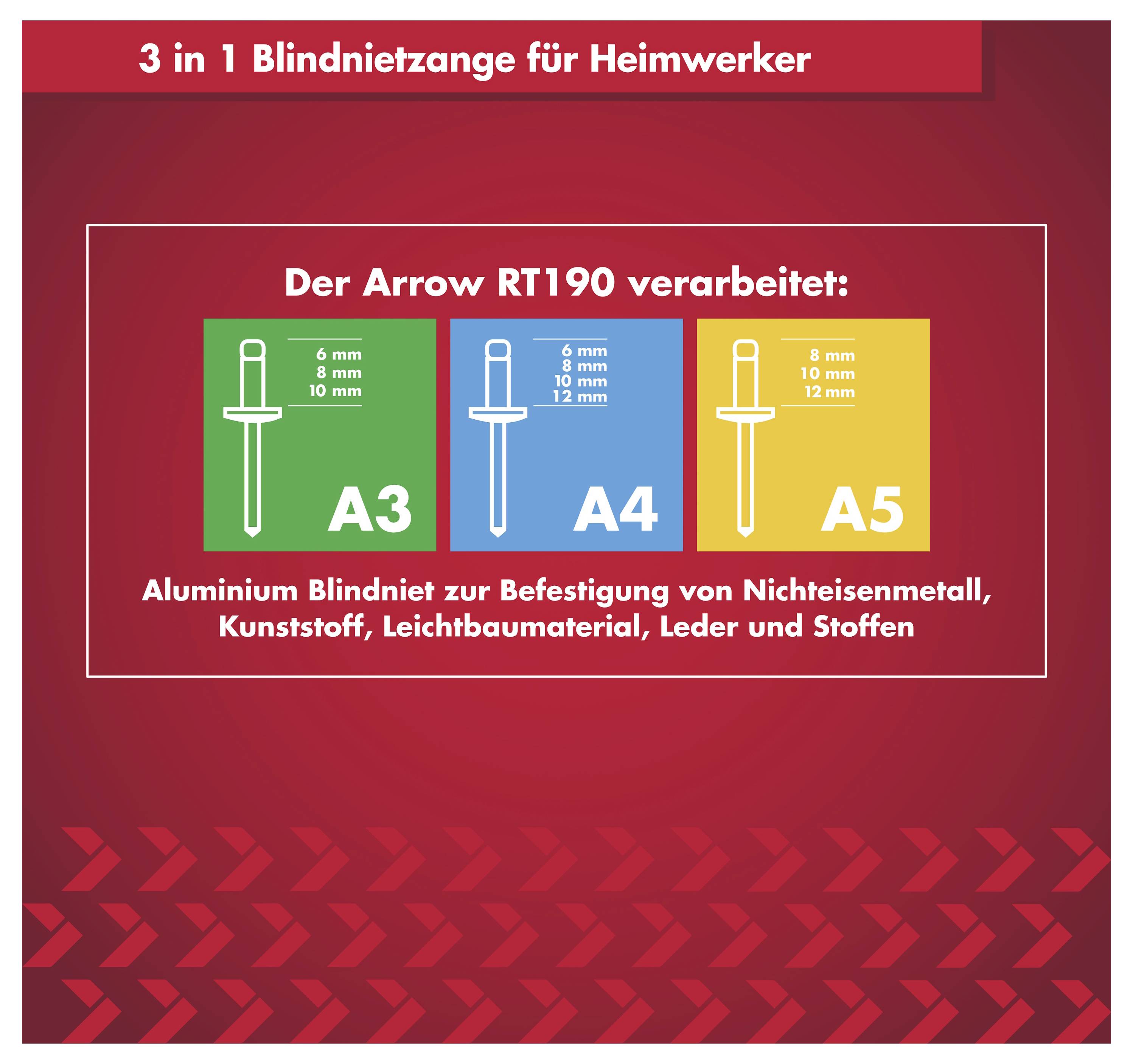 Arrow Tool Group 819219 Blindnietzange 1St.