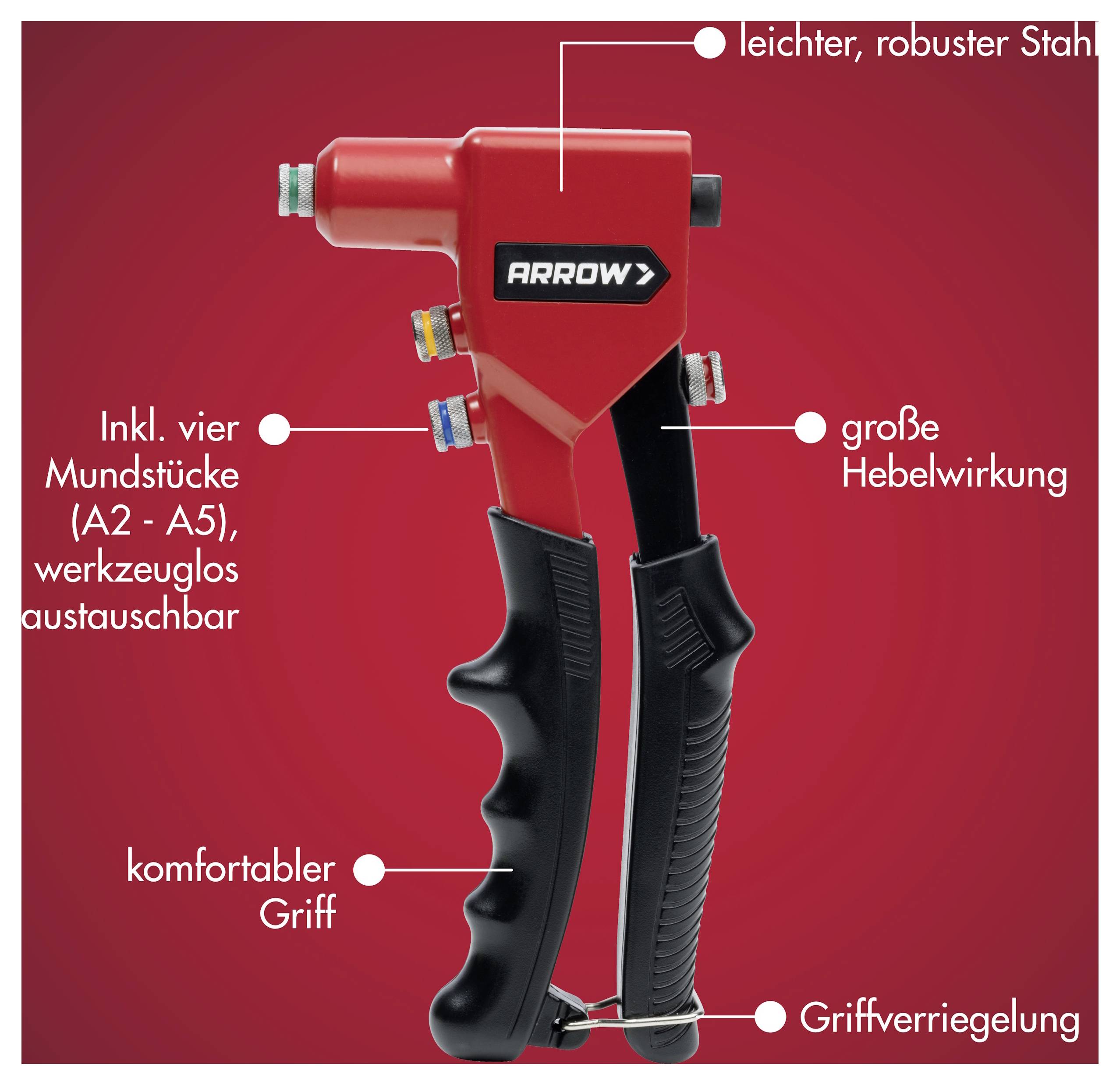 Arrow Tool Group 819202 Blindnietzange 1St.