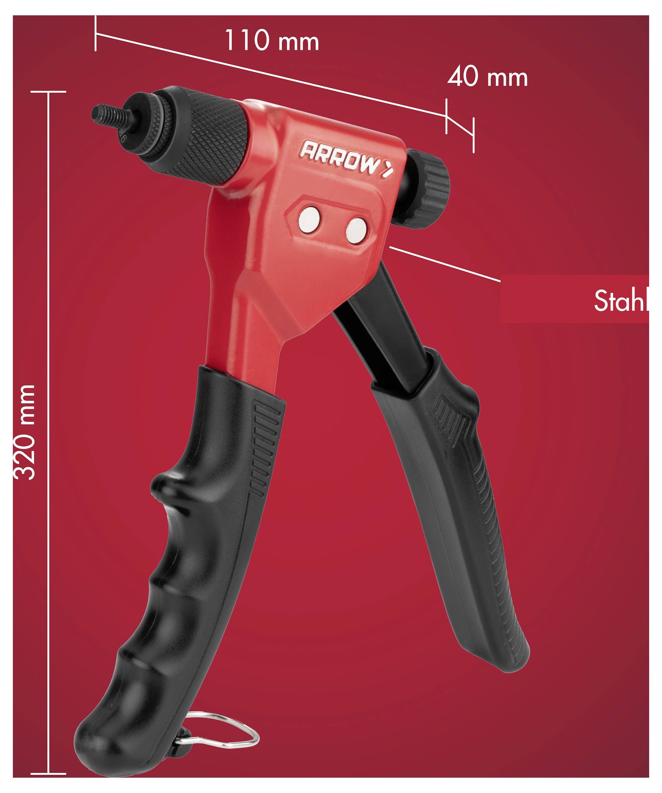 Arrow Tool Group 401346 Nietzange 1St.
