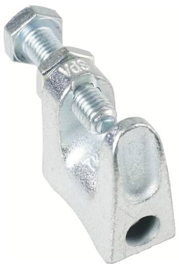 ABB E-Klips FC-8T Trägerklammer waagrecht Trägerklammer 50mm Federstahl 7TCA084220R0160 25 St. (Ø x H) 19mm x 45mm