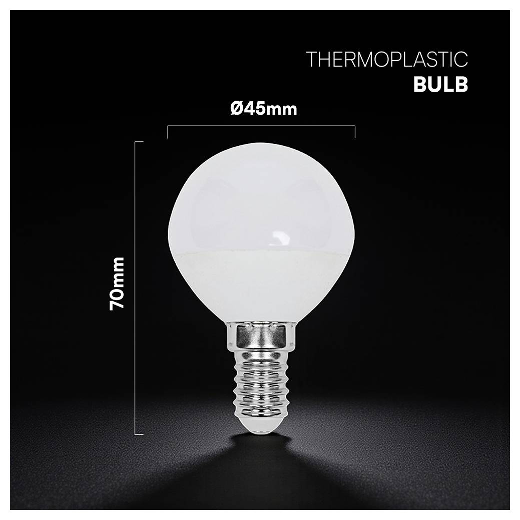 V-TAC 2141746 LED EEK F (A - G) E14 3.7W = 30W
