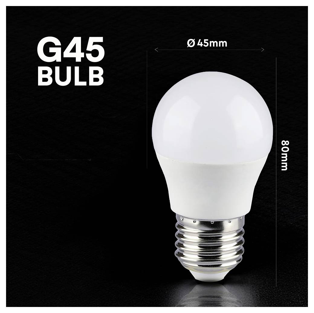 V-TAC 21867-6 LED EEK F (A - G) E27 6.5W = 45W