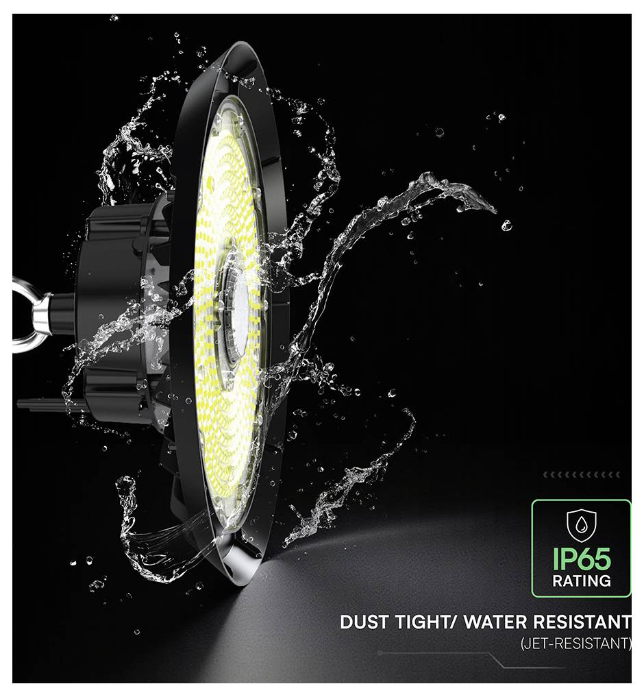 V-TAC VT-91102 240756 LED-Hallenleuchte EEK: D (A - G) LED 100W Schwarz