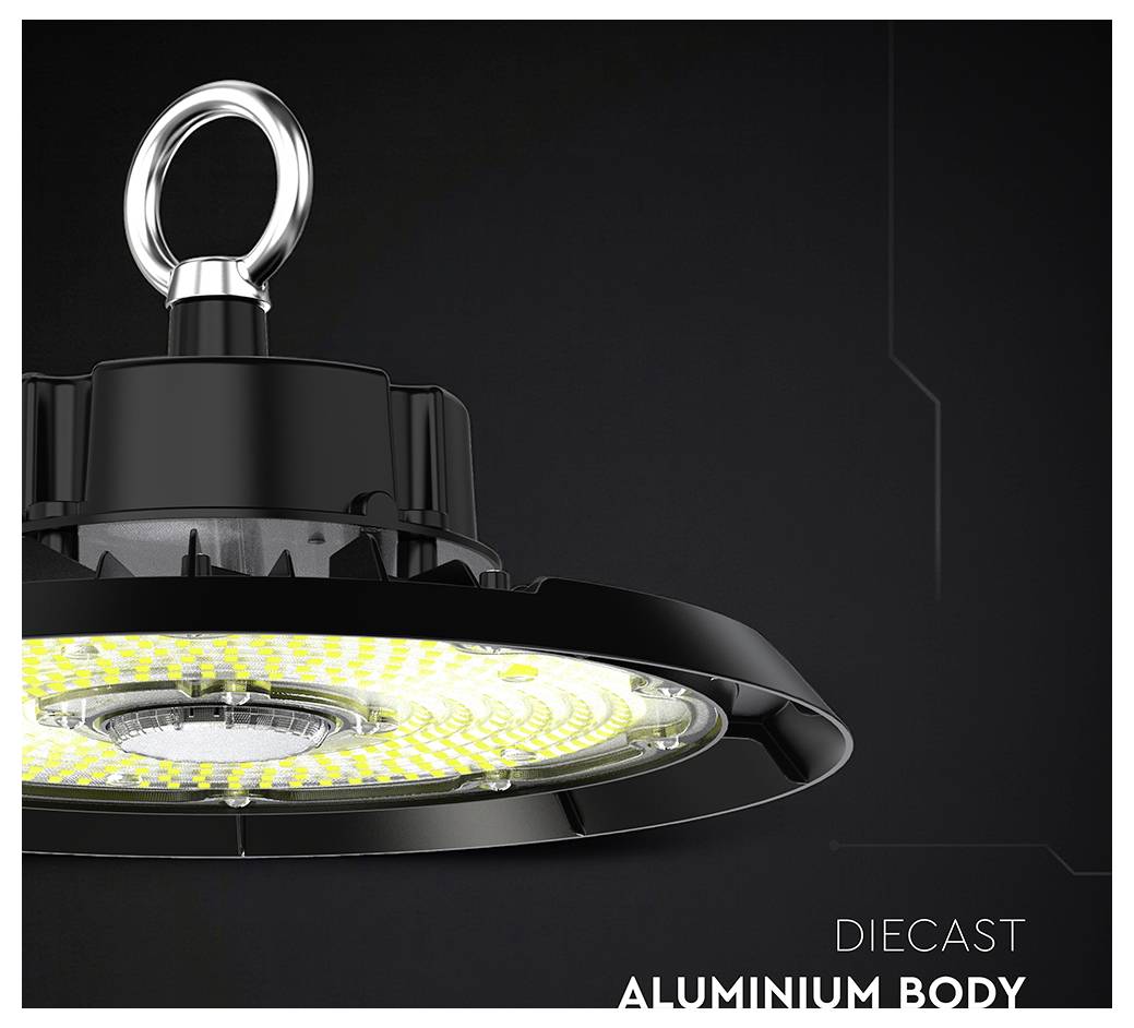 V-TAC VT-91202 240796 LED-Hallenleuchte EEK: D (A - G) LED 200W Schwarz