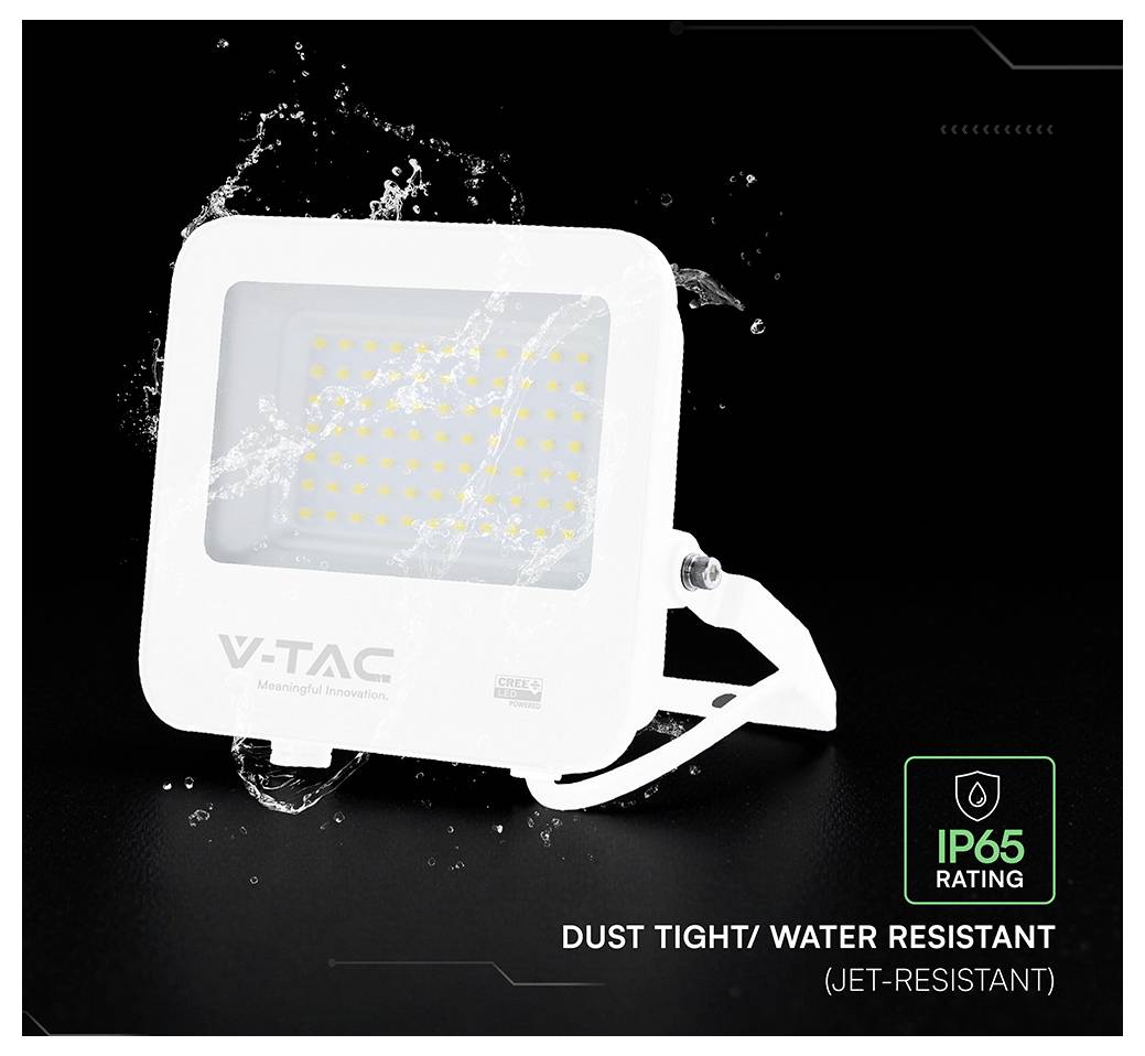 V-TAC VT-4455 242086 LED-Flutlichtstrahler EEK: D (A - G) 50W