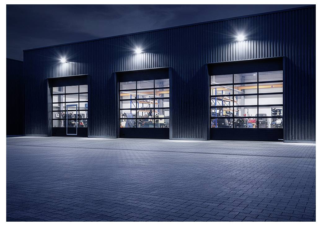 In Karton verpackte CREE-LEDs V-TAC LED-Streifenlichtrollen, gekennzeichnet mit 10 Watt/m und 950 Lumen/m, blaue Verpackung mit einer spiralförmigen Lichtgrafik.