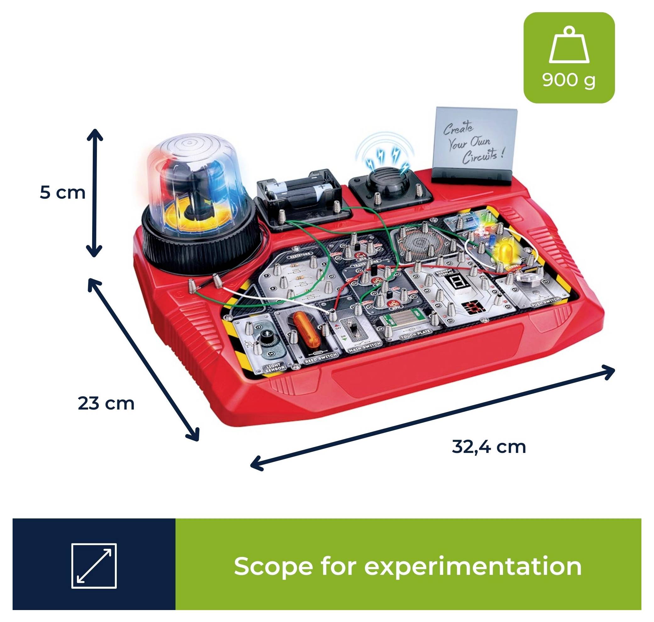 Velleman KNS130 Experimentier-Set ab 8 Jahre