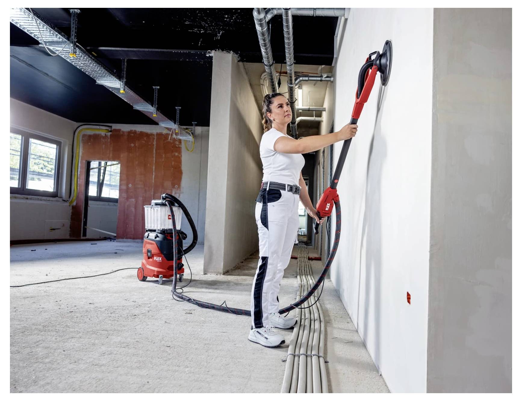 Flex GE 6 X-EC 230/CEE 534652 Wand und Deckenschleifer 500W 225mm