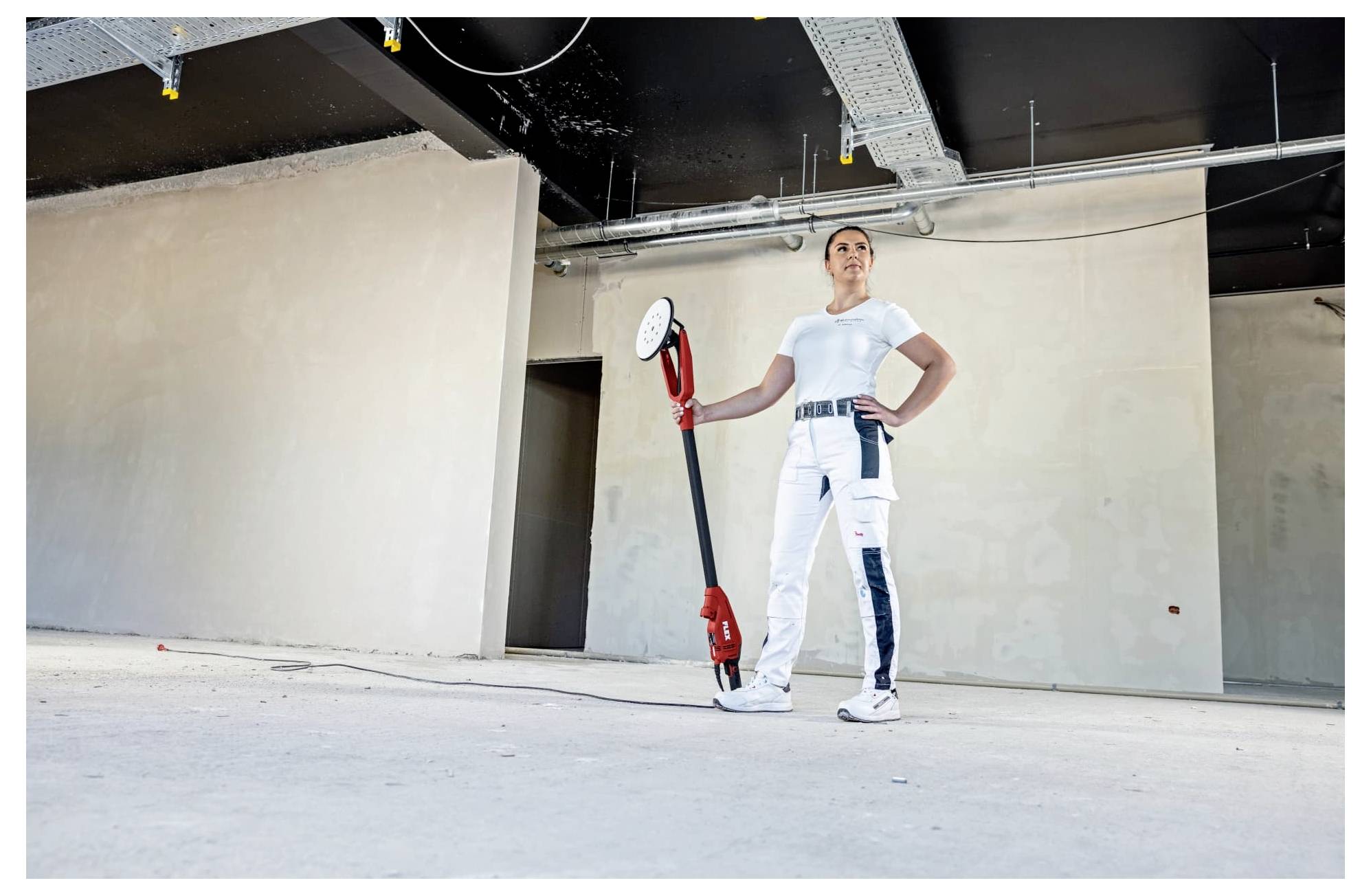 Flex GE 6 X-EC 230/CEE 534652 Wand und Deckenschleifer 500W 225mm